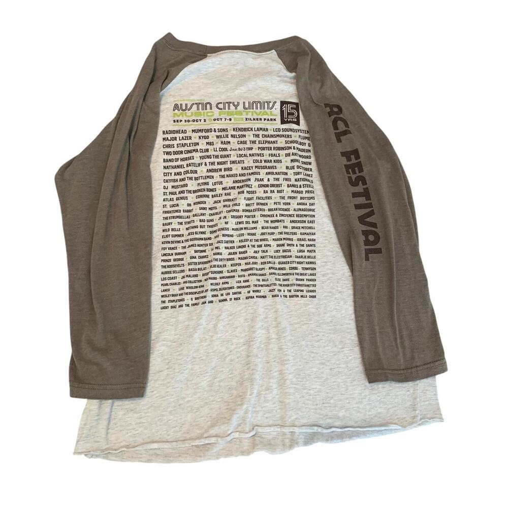 Austin City Limits Mid-Sleeve Concert T-Shirt – Men’s Large